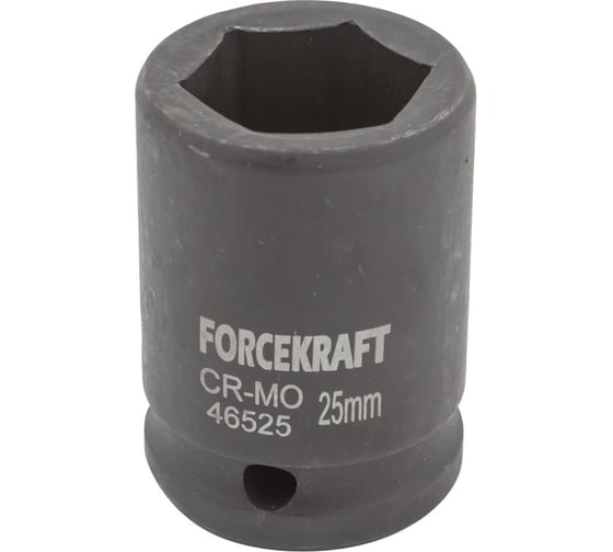 Головка ударная 6-гранная 25 мм, 3/4"DR FORCEKRAFT FK-46525(16190) 1