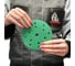 Диск шлифовальный Green Film на пленочной основе 15 отверстий, 150 мм, Р150, 5 шт Abraforce 181328 4