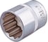 Головка торцевая 12-гранная 1/2" HONITON, 22 мм SK-B1422MC В0000000177311 1
