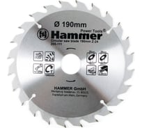 Диск пильный по дереву Flex CSB WD (190х30/20/16 мм; Z-24) HAMMER 30661 205-111