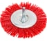Кордщетка радиальная с хвостовиком Flex 207-214 (100 мм; d6; нейлон) HAMMER 62130 3