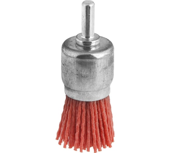 Кордщетка венчик с хвостовиком Flex 207-212 (22 мм; d6; нейлон) HAMMER 62128 1