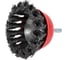 Кордщетка чашеобразная с хвостовиком Flex 207-203 (63 мм; d6; витая проволока) HAMMER 32443 1