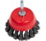 Кордщетка чашеобразная с хвостовиком Flex 207-203 (63 мм; d6; витая проволока) HAMMER 32443 3