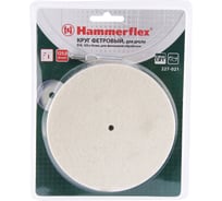 Диск полировальный Flex 227-021 PD d6 FL (125x16 мм; фетр) для дрели HAMMER 62197