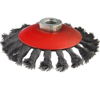 Кордщетка радиальная Flex 207-113 (125 мм; M14; витая проволока) для УШМ HAMMER 62119