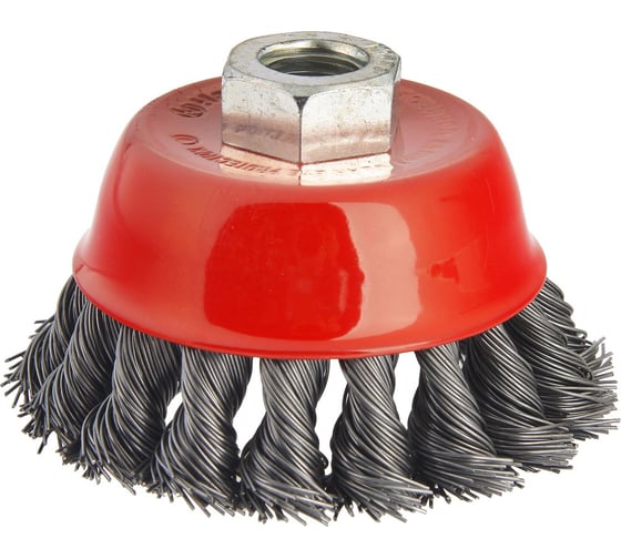 Кордщетка чашеобразная Flex 207-106 (85 мм; M14; витая проволока) для УШМ 32438 1