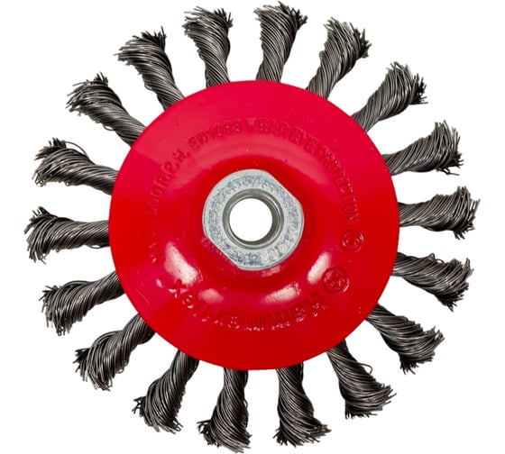 Кордщетка радиальная Flex 207-112 (115 мм; M14; витая проволока) для УШМ HAMMER 62118