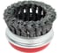 Кордщетка чашеобразная усиленная кольцом Flex 207-110 (75 мм; M14; витая проволока) для УШМ HAMMER 32449 3