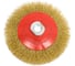 Кордщетка радиальная Flex 207-108 (125 мм; M14; гофрированная латунированная проволока) для УШМ HAMMER 32440 1