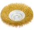 Кордщетка радиальная Flex 207-108 (125 мм; M14; гофрированная латунированная проволока) для УШМ HAMMER 32440 3