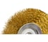 Кордщетка радиальная Flex 207-108 (125 мм; M14; гофрированная латунированная проволока) для УШМ HAMMER 32440 4