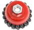 Кордщетка чашеобразная Flex 207-105 (75 мм; M14; витая проволока) для УШМ HAMMER 32437 1
