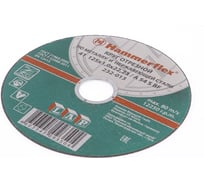 Круг отрезной по металлу и нержавеющей стали Flex 232-013 (125x1x22 мм; A 54 S BF) HAMMER 86893