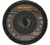 Диск лепестковый торцевой (125х22.2 мм; Р40) OXCRAFT PO000105797