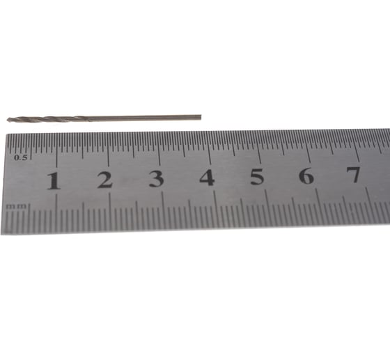 Сверло цх средняя серия (1.35х18х40 мм; HSS 4241; А1; DIN338) ИНСТУЛС 00001336070