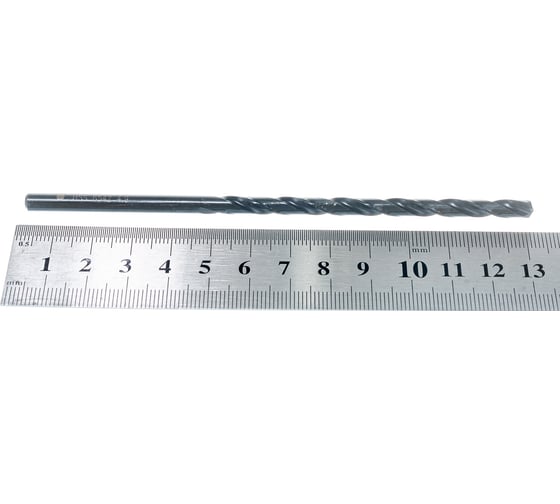 Сверло цх длинная серия (4.9х87х132 мм; HSS 6542; DIN340) ИНСТУЛС 00001174003