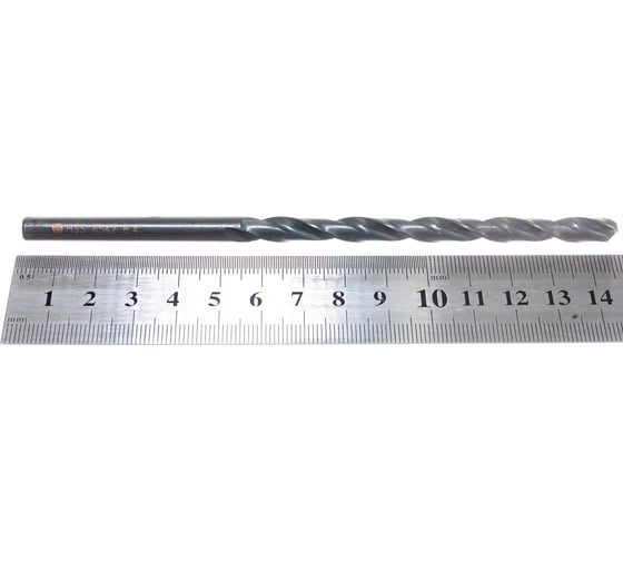 Сверло цх длинная серия (6.4х97х148 мм; HSS 6542; DIN340) ИНСТУЛС 00001168153