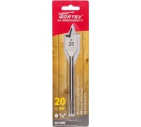 Сверло по дереву перьевое 20 мм WORTEX WDB201400S2111