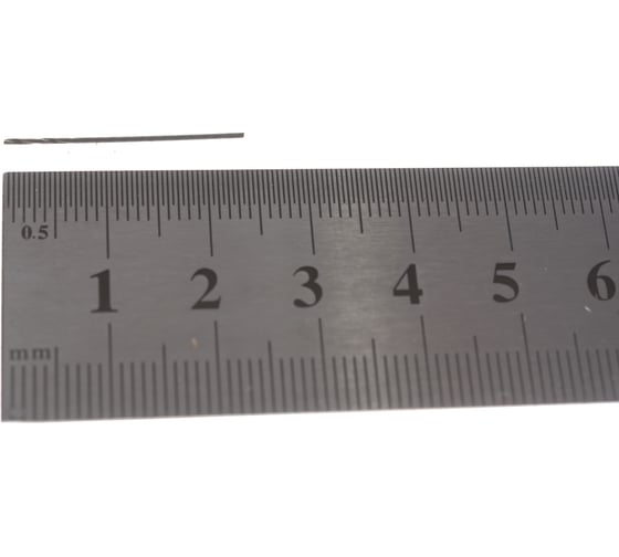 Сверло цх средняя серия (0.6х7х24 мм; HSS 4241; А1; DIN338) ИНСТУЛС 00001336055