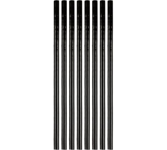 Клей ЭВА, 8 шт, d 7.2 мм, 20 см, черный для малых клеевых пистолетов GFGC-7 Micron 570988