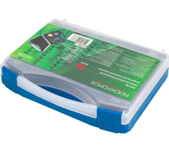 Кондуктор для сверления отверстий, набор 35 предметов Rockforce RF-44120B(58915)