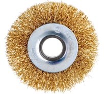 Щетка металлическая плоская (100х22 мм) для УШМ ON 20-07-100