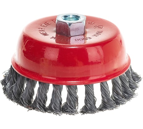 Щетка металлическая ON крученая чашка (125 мм; М14) для УШМ 20-04-125