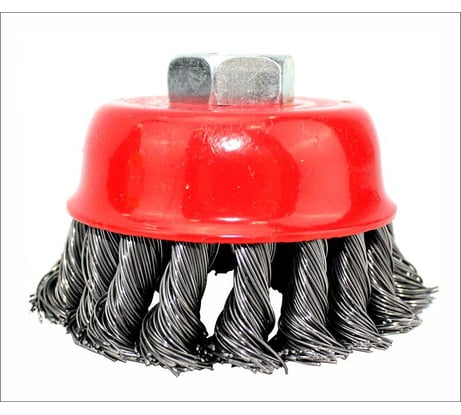 Щетка металлическая ON крученая чашка (75 мм; М14) для УШМ  20-04-075