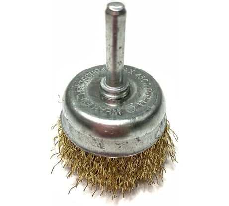 Щетка металлическая со шпилькой чашка 100 мм для дрели ON 20-02-010