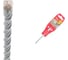 Бур (сверло) 6x50x110 мм, SDS-plus, E4 WORTEX WHD1206110C111 2