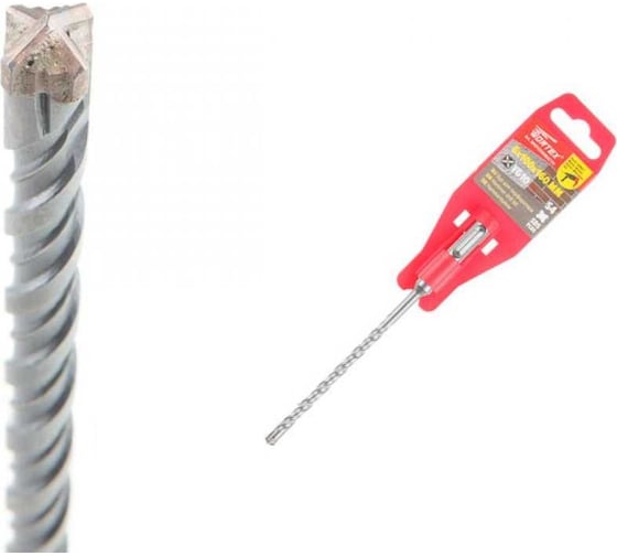 Бур (сверло) 6x100x160 мм, SDS-plus, E4 WORTEX WHD1206160C111