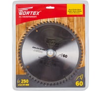 Диск пильный по дереву 250x32/30 мм, Z=60 WORTEX CSD250T60W2011