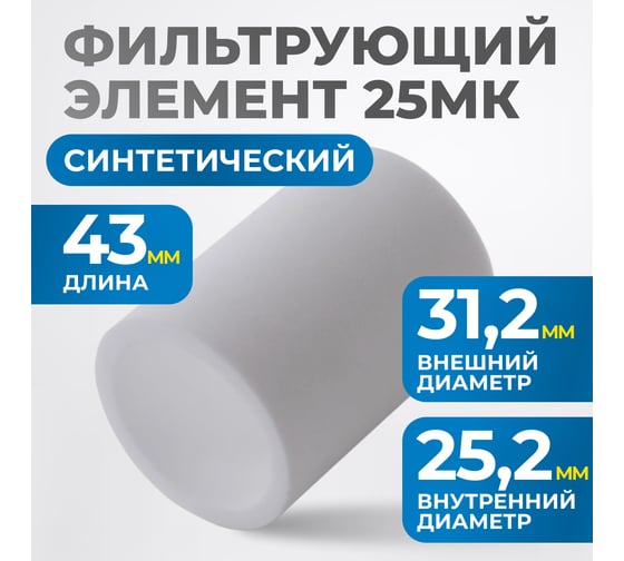 Фильтрующий элемент для AW4000 от 25 мкм Optimus FE4025