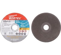 Круг отрезной для металла 125x1.2x22.2 мм WORTEX WAC125120D111