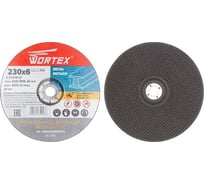 Круг обдирочный для металла 230x6x22.2 мм WORTEX WAG230600D111