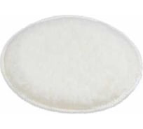 Полировальный круг 150 мм, на липучке, натуральная шерсть, средней длины WORTEX PMW1500PM019