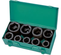 Набор ударных головок 1" HONITON, 9 предметов ISK80009M В0000000184158