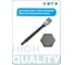 Насадка торцевая удлиненная HEX 1/2" HONITON, 6 мм BS-B4HX06L140 В0000000188299 3