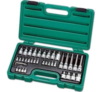 Набор торцевых насадок 1/4" и 1/2" HONITON, 40 предметов 402040E В0000000177292