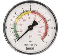 Манометр (осевое крепление М 1/8"; диаметр 40 мм) Walcom 61301