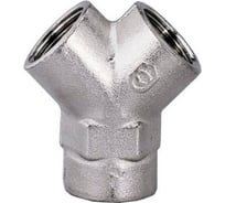 Соединитель-тройник Y с внутренней резьбой F 1/4" - F 1/4'' - F 1/4'' WALCOM 14331