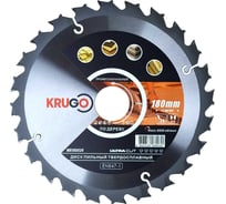 Диск пильный по дереву 180x30 мм, 24T KRUGO WA180024 33413394