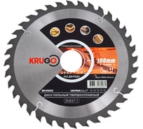 Диск пильный по дереву 190x30 мм, 36T KRUGO WA190036