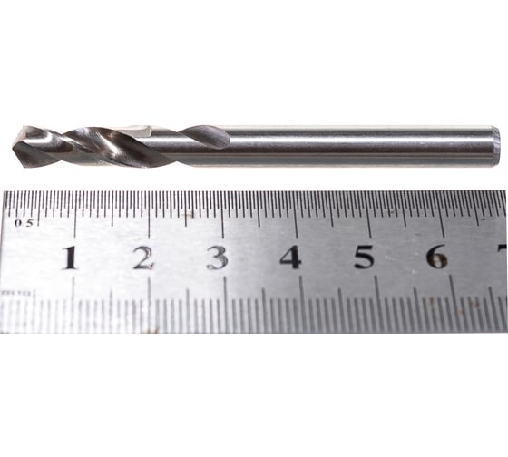 Сверло цх короткая серия (6.2х31х70 мм; HSS 6542; А1; DIN1897) ИНСТУЛС 00001243796
