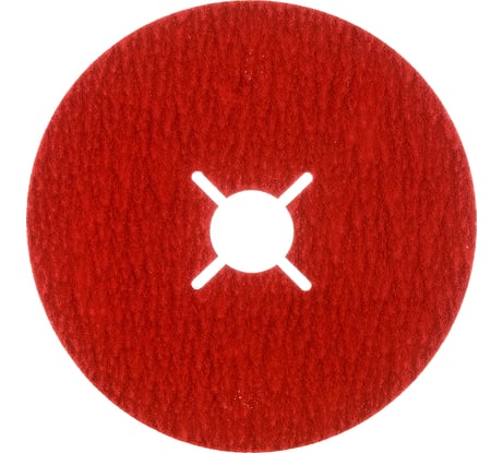 Керамический фибровый диск со шлицами XF885 (1 шт, 125х22 мм, P100) VSM 004970