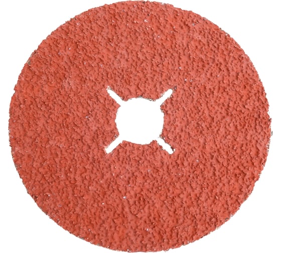 Керамический фибровый диск со шлицами XF885 (50 шт, 125х22 мм, P20) VSM 004835 1