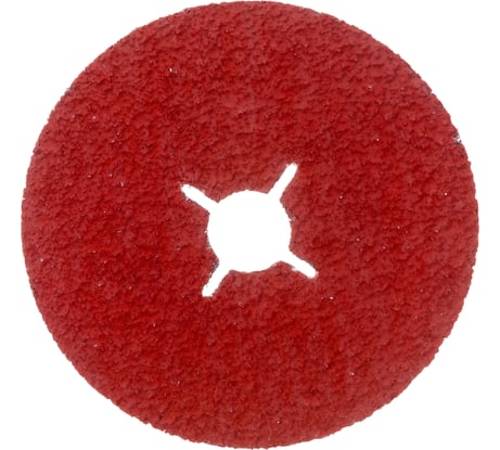 Керамический фибровый диск со шлицами XF885 (1 шт, 125х22 мм, P24) VSM 004965