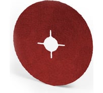 Керамический фибровый диск со шлицами XF885 (50 шт, 125х22 мм, P24) VSM 023574