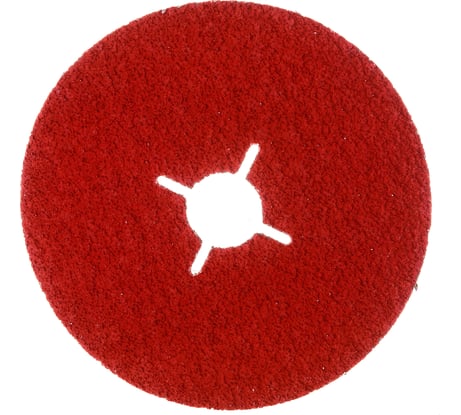 Керамический фибровый диск со шлицами XF885 (1 шт, 125х22 мм, P40) VSM 004967